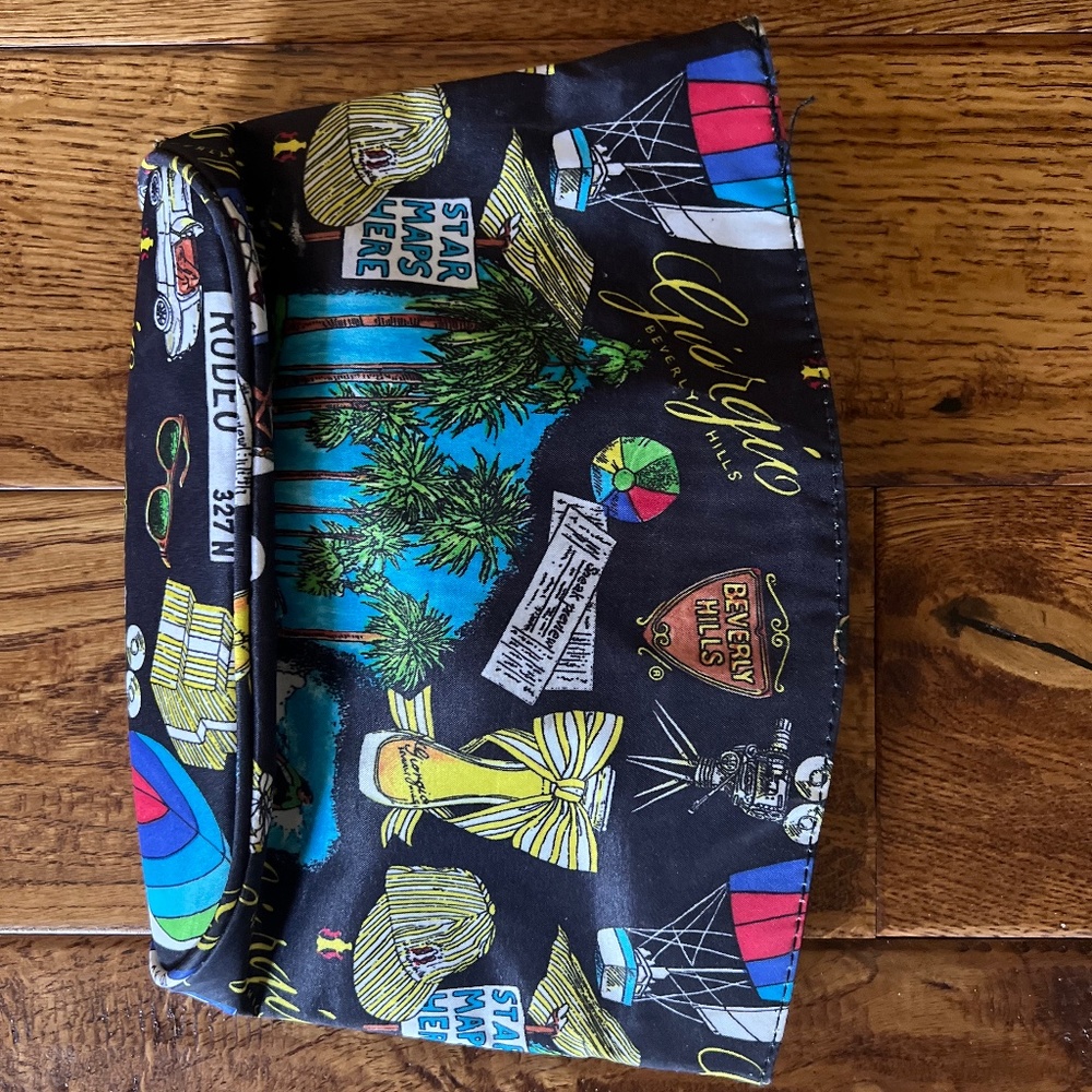 Nicole Miller for Giorgio BH cosmetic bag Hollywood Rodeo drive  fashion